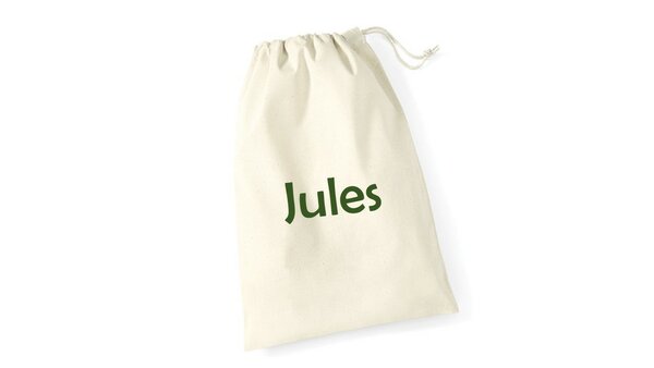 Zakje met naam