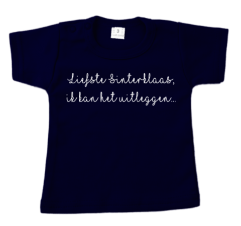 T-shirt Sinterklaas - uitleggen 