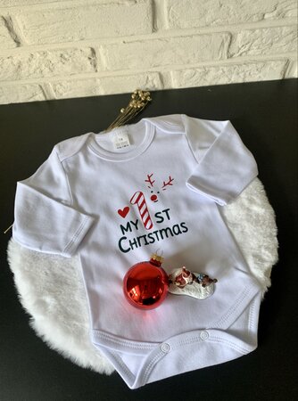 body my 1st Christmas reindeer