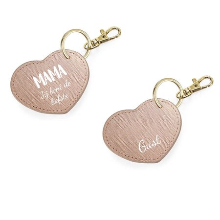 Sleutelhanger mama - hart 