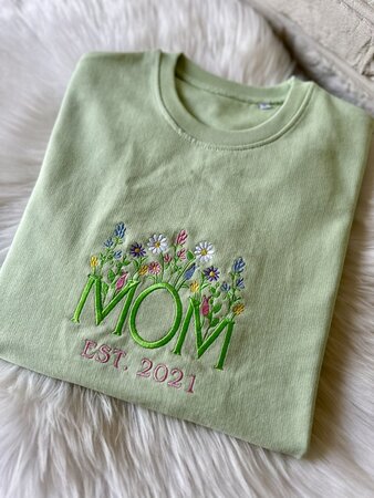 Hoodie MOM flowers