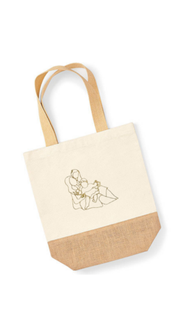 Shopper hoog - lijntekening
