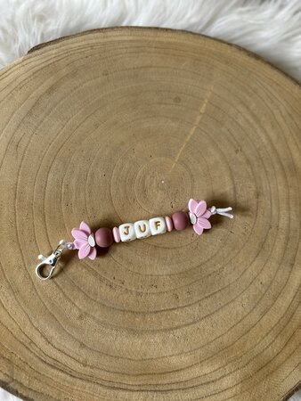 Sleutelhanger juf 1