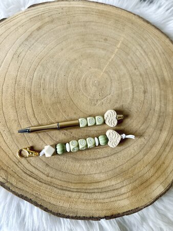 Balpen en sleutelhanger - 6