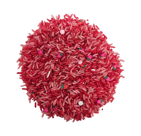 Speelrijst - aardbeien