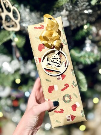 Cadeaulabel - Kerstboom