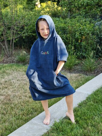 Poncho gepersonaliseerd